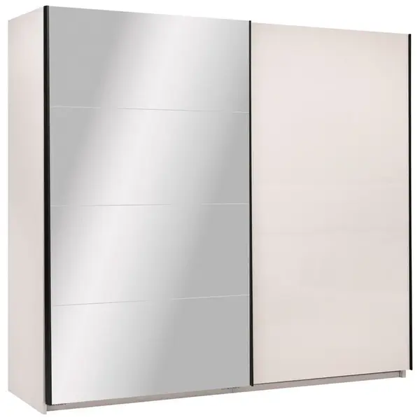 MID.YOU ŠATNÍ SKŘÍŇ S POSUVNÝMI DVEŘM, kašmírová, 250/210/62 cm