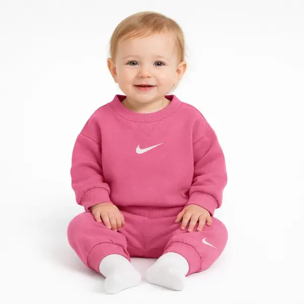 Nike baby essential fleece crew set 3m