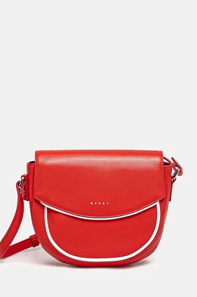 Dětská kabelka Marni MW94F SMILE BAG BAGS červená barva, M01476