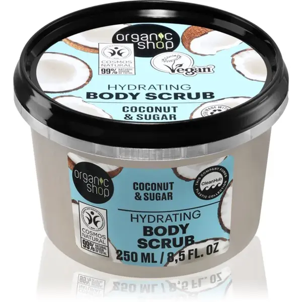 Organic Shop Body Scrub Cocoa & Sugar hydratační tělový peeling 250 ml