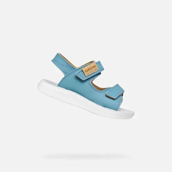 Modré chlapecké sandály Geox Lightfloppy