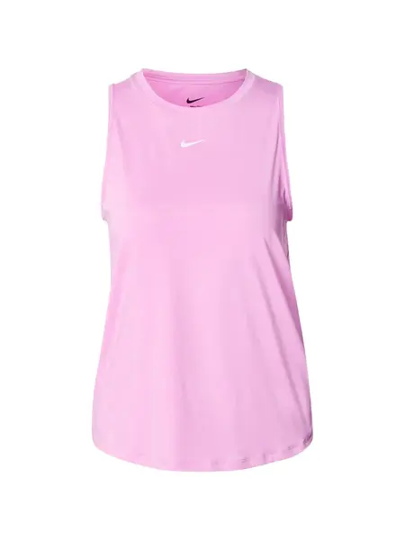 NIKE Športový top 'ONE CLASSIC'  staroružová / biela
