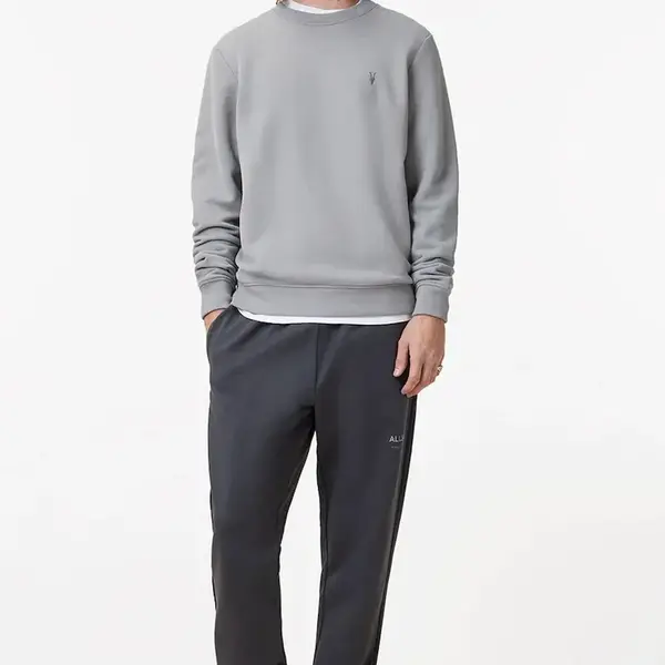 Bavlněné tepláky AllSaints UNDRGRND šedá barva, M031TB