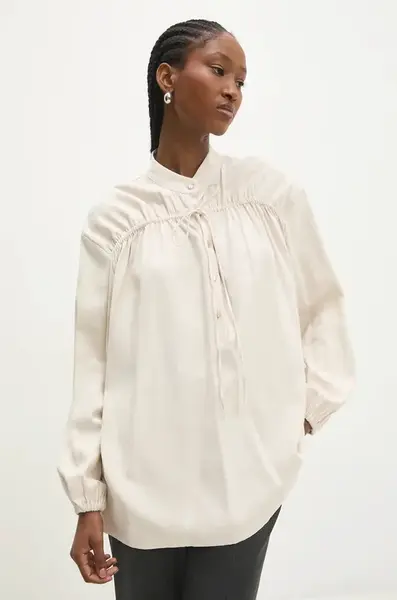 Halenka Answear.LAB dámská, béžová barva