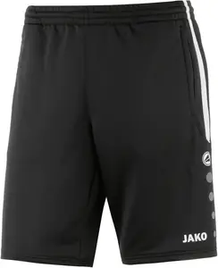 JAKO Športové nohavice 'Active 2'  čierna / biela