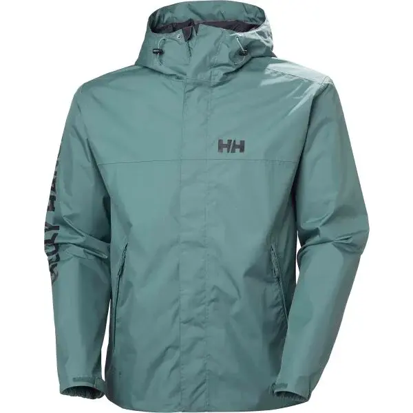 Helly Hansen ERVIC Pánská voděodolná bunda, zelená, velikost
