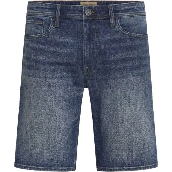 BLEND BHTWISTER Pánske džínsové šortky, tmavo modrá, veľkosť XXXL