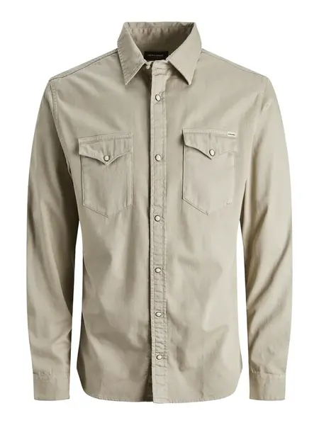 JACK & JONES Košeľa 'Sheridan'  tmelová
