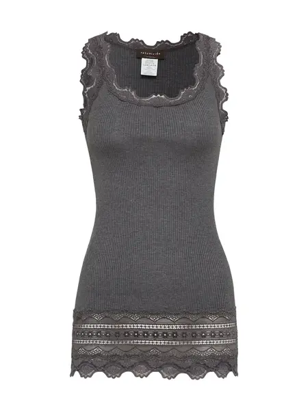 rosemunde Top  tmavosivá