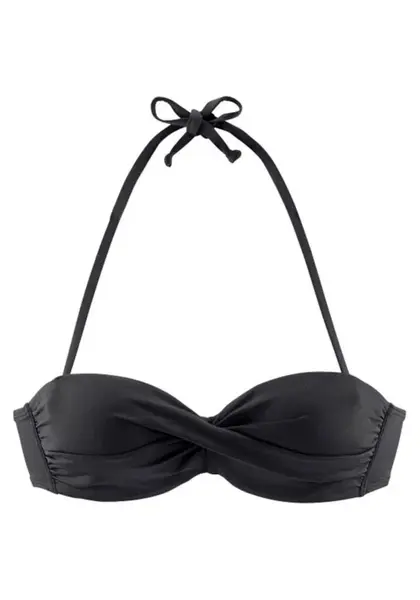 s.Oliver Bikinový top 'Spain'  čierna