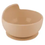 CANPOL BABIES Silikonová miska s přísavkou krémová 330 ml