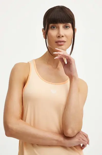Tréninkový top Roxy Pure Pursuit oranžová barva, ERJKT04114