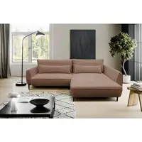 MID.YOU ROHOVÁ SEDAČKA, textil, hnědá