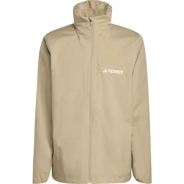 adidas MULTI TERREX ESSENTIALS 2L R JACKET Pánská bunda, béžová, velikost