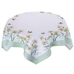 Středový ubrus s potiskem NARCISKY 85 x 85 cm