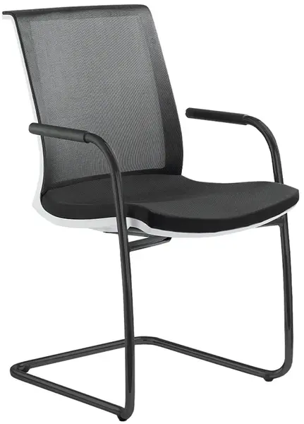 LD SEATING Konferenční židle LYRA NET 213-Z-N1, kostra černá