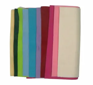 Sada dekoračních plstí pastelové barvy 22x30cm 10ks