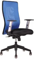 OFFICE PRO Ergonomická kancelářská židle CALYPSO XL bez opěrky hlavy, modrá