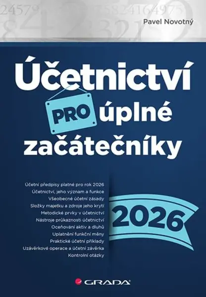 Účetnictví pro úplné začátečníky 2026 - Pavel Novotný