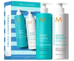 Dárková sada pro uhlazení krepatých vlasů Moroccanoil Frizz Control Duo - 2 x 500 ml + dárek zdarma