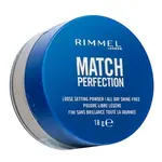 Rimmel London Match Perfection Loose Setting Powder transparentný púder so zmatňujúcim účinkom Transparent 18 g