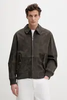 Semišová bunda HUGO Lemai