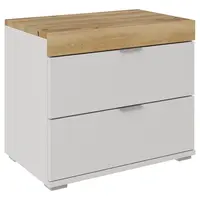 Dieter Knoll NOČNÍ STOLEK, dub, 55/48/37 cm