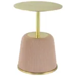 MID.YOU ODKLÁDACÍ STOLEK, růžová, barvy zlata
