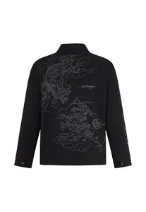 Ed Hardy Prechodná bunda  čierna