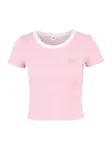 Gap Petite Tričko  ružová / biela