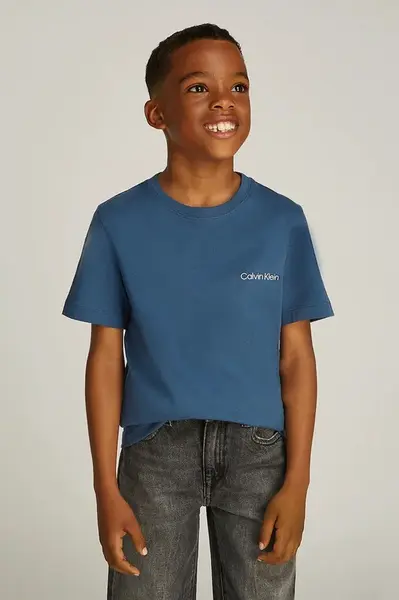 Calvin Klein Jeans  Dětské bavlněné tričko  2-pack