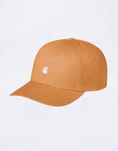 Carhartt WIP Madison Logo Cap Gentle Orange/White