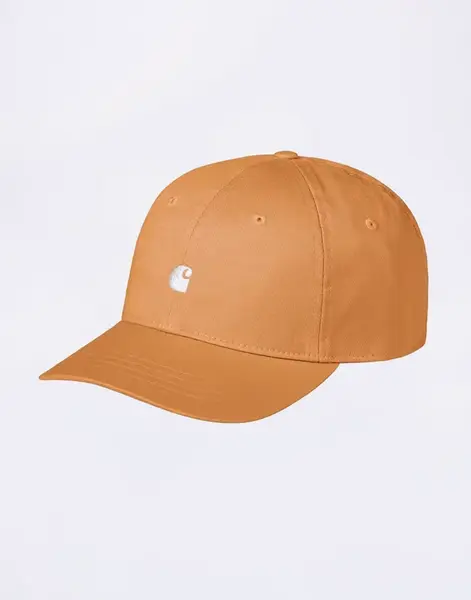 Carhartt WIP Madison Logo Cap Gentle Orange/White