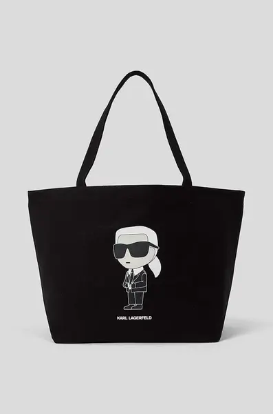 Bavlněná kabelka Karl Lagerfeld