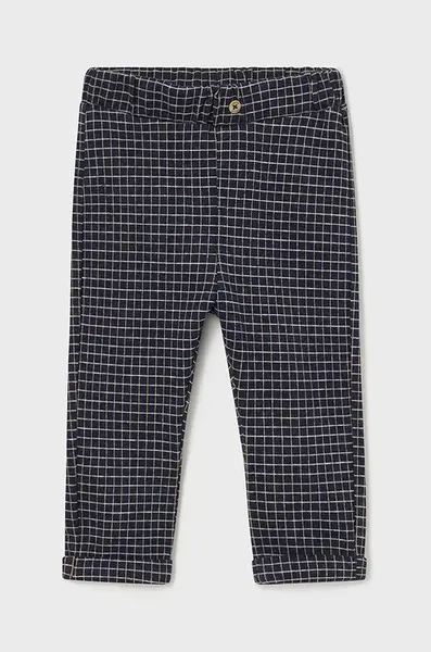 Dětské kalhoty Mayoral tmavomodrá barva, vzorované, 2532