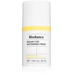 Biodance Radiant Vita Niacinamide Cream hydratační a vyživující krém pro rozjasnění a vyhlazení pleti 50 ml