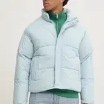 Bunda Karl Kani pánská, modrá barva, zimní, oversize, 60760017