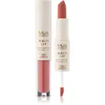 MUA Makeup Academy Multi Lip Nude Edition dlhotrvajúci rúž a lesk na pery duo odtieň Bloom 3.2 g