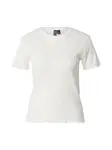 PIECES Tričko  biela