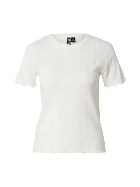 PIECES Tričko  biela