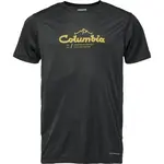Columbia ZERO RULES LIGHT SS GRAPHIC CREW Pánské triko, černá, velikost