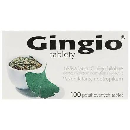 Gingio 40mg potahované tablety 100