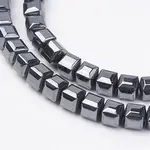 Non-magnetic Synthetic Hematite Beads Strands