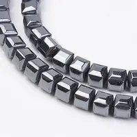 Non-magnetic Synthetic Hematite Beads Strands