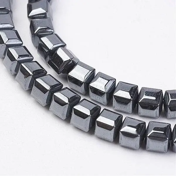 Non-magnetic Synthetic Hematite Beads Strands