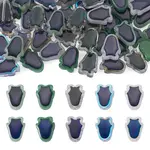 50Pcs 5 Colors Glass Beads