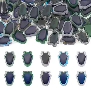 50Pcs 5 Colors Glass Beads