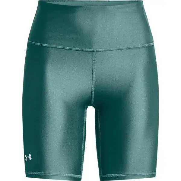 Under Armour HG ARMOUR BIKE SHORT Dámske kraťasy, tmavo zelená, veľkosť
