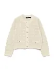 VERO MODA Kardigán 'VMHEATHER'  béžová