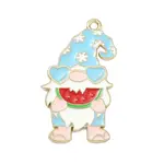 Easter Alloy Enamel Pendants